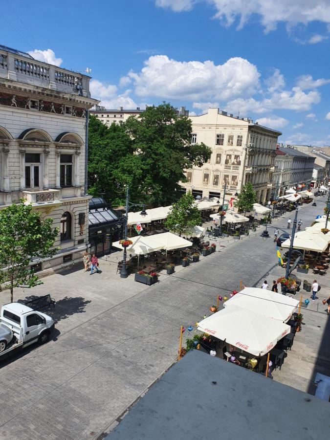 Prestige Aparthotel Piotrkowska 82 - Wyjatkowy Widok Na Deptak 罗兹 外观 照片
