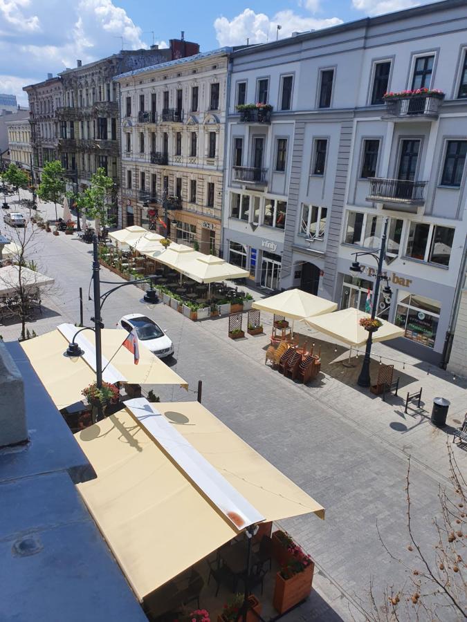 Prestige Aparthotel Piotrkowska 82 - Wyjatkowy Widok Na Deptak 罗兹 外观 照片